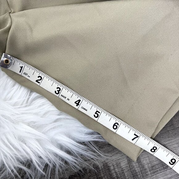 Tail Golf Khaki High Waist Micro Poly Comfort Stretch Athletic Shorts Womens 8 N - Picture 8 of 8